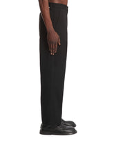 Black Twill Cotton Pants | PDP | dAgency
