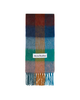 Multicolor Checked Scarf | PDP | dAgency