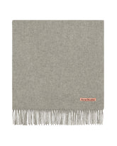 Gray Wool Scarf - Men's scarves | PLP | dAgency