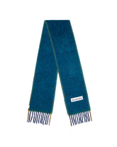 Blue Alpaca And Wool Scarf - Women's scarves | PLP | dAgency