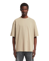Beige Cotton T-Shirt - Acne studios men | PLP | dAgency