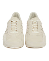 White Y-3 Gazelle Sneakers | PDP | dAgency