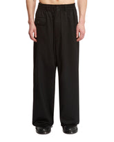 Black Refined Woven Pants - Men's trousers | PLP | dAgency