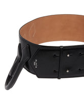 Wide Teckel Double Handle Belt - Alaia women | PLP | dAgency