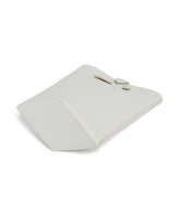 White Folded Small Tote | PDP | dAgency