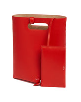 Red Folded Tote | PDP | dAgency