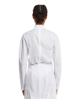 White High Neck Bodysuit | PDP | dAgency