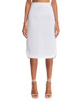 White Overstitched Skirt - ETRO WOMEN | PLP | dAgency