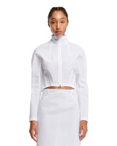 White High Neck Jacket - Women's jackets | PLP | dAgency