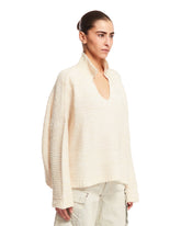 White Bright Hues Polo Sweater | PDP | dAgency
