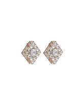 Rhombus Crystal Earrings | ALESSANDRA RICH | All | dAgency