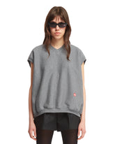 Grey Sweatshirt Vest - ALEXANDER WANG WOMEN | PLP | dAgency