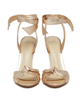 Gold New Clarita 100 Sandals | PDP | dAgency