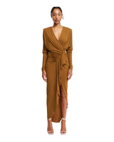 Bronze Draped Dress - Women's dresses | PLP | dAgency