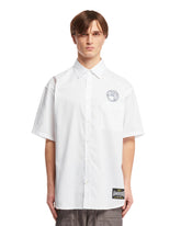 White Cotton Logo Shirt - Men's shirts | PLP | dAgency