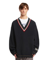 Black Dangled Sweater - Men's knitwear | PLP | dAgency