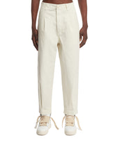 White DM1-1 Pants - Men's trousers | PLP | dAgency