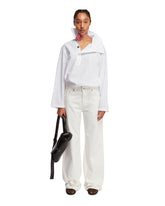 White Wide Leg Jeans - ARMARIUM WOMEN | PLP | dAgency