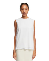 White Visible Hem Top - Women's t-shirts | PLP | dAgency
