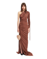 One-shoulder Ruched Dress - ATLEIN WOMEN | PLP | dAgency