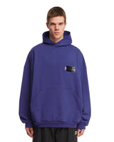 Blue Logoed Hoodie - Men's sweatshirts | PLP | dAgency