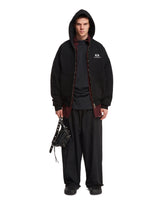 Black Hoodie Layered Oversize - Balenciaga men | PLP | dAgency