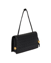 Black Three Compartments Bag | PDP | dAgency