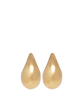 Golden Large Drop Earrings - Bottega Veneta women | PLP | dAgency