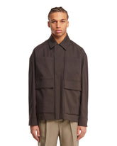 Brown Bicolor Stretch Parka - Men's jackets | PLP | dAgency