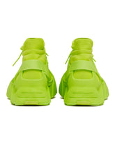 Neon Green Tossu Sneakers | PDP | dAgency