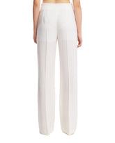 White Pressed Crease Trousers | PDP | dAgency
