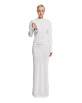 White Long Dress - CHRISTOPHER ESBER WOMEN | PLP | dAgency