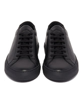 Black Plain Sneakers | PDP | dAgency