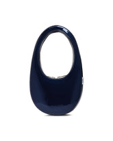 Blue Mini Swipe Bag | PDP | dAgency