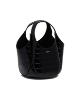 Black Croco Print Handbag - COPERNI WOMEN | PLP | dAgency