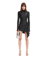 Black Draped Mini Dress - COPERNI WOMEN | PLP | dAgency