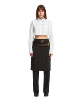 Black Skirt Tailored Trousers - Women's skirts | PLP | dAgency
