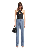 Blue Side Zip Jeans - Women's trousers | PLP | dAgency