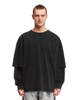 Black Double Sleeve Sweatshirt - Men's t-shirts | PLP | dAgency