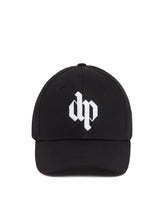 Black DP Baseball Cap - VALENTINO MEN | PLP | dAgency