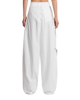 White Phebe Cotton Pants | PDP | dAgency