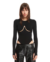 Black Underwire Bodysuit - DION LEE WOMEN | PLP | dAgency