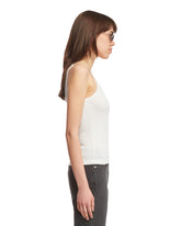 White Wire Tank Top | PDP | dAgency