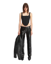 Black Leather Pants - Women's trousers | PLP | dAgency