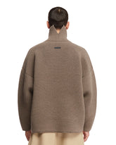 Gray Wool Turtleneck Sweater | PDP | dAgency