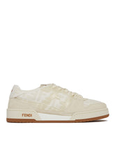White Match Sneakers - FENDI | PLP | dAgency