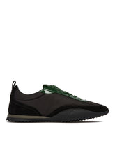 Black And Green Sneakers - FERRAGAMO MEN | PLP | dAgency