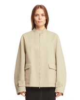 Beige Oversized Jacket - Women's jackets | PLP | dAgency