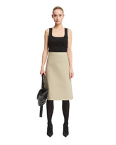 Beige A-Line Skirt - Women's skirts | PLP | dAgency