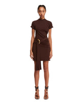 Brown Short Dress - Women's clothing | PLP | dAgency